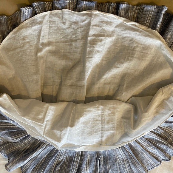 LOVESHACKFANCY STRIPED RUFFLE RACERBACK MINI DRESS - Picture 10 of 12